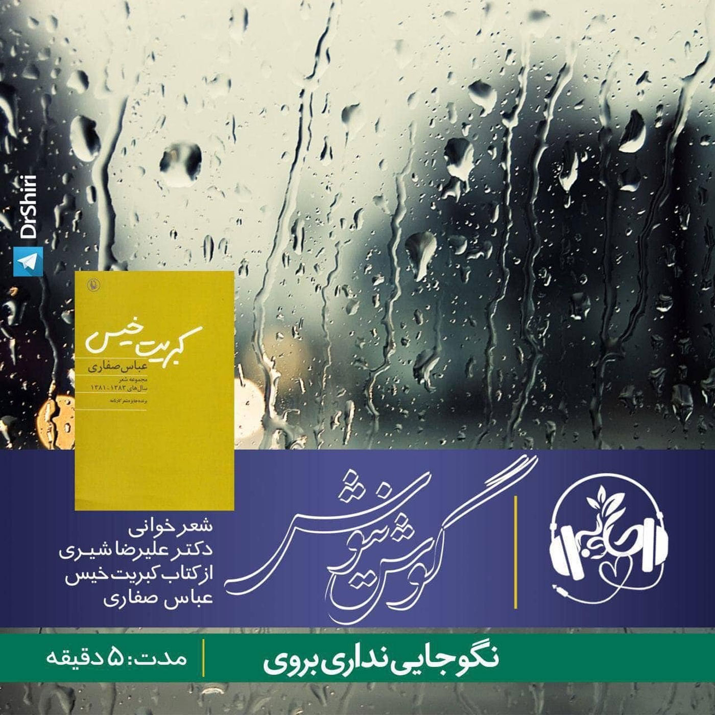 گوش نیوش : نگو جایی نداری بروی